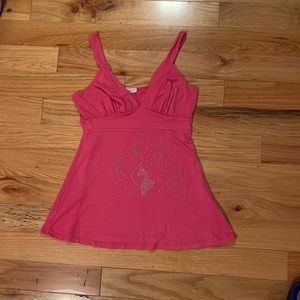 Baby Phat tank with rhinestones